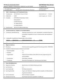 Sicherheitsdatenblatt - Cleanfix