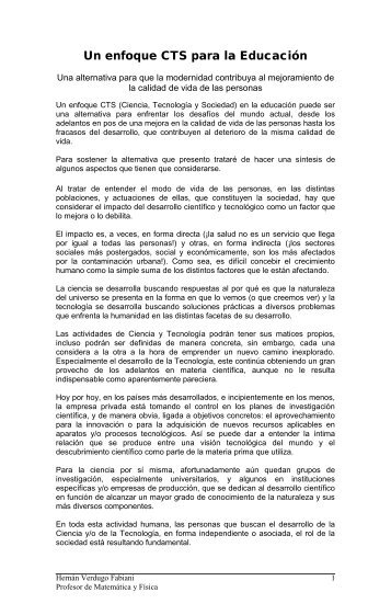 un enfoque cts para la educacion.pdf - Zeth