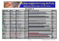 Hersteller K - Bedienungsanleitung - WB4.DE