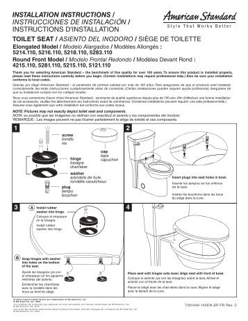 installation instructions / instrucciones de instalaciÃ³n / instructions d ...