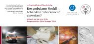 Der ambulante Notfall - Katholisches Krankenhaus Erfurt