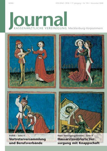 Journal Kassena Rztliche Vereinigung Mecklenburg Vorpommern
