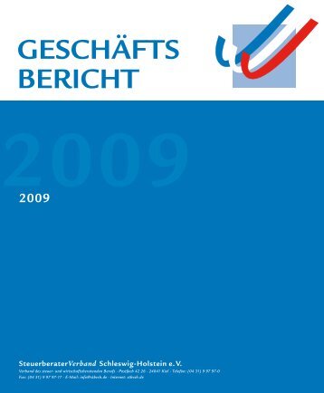 2009 - Steuerberaterverband Schleswig-Holstein