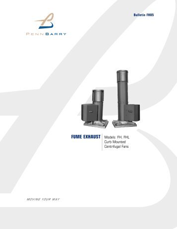 Fume Exhausters - FH, FHL - Usair-eng.com