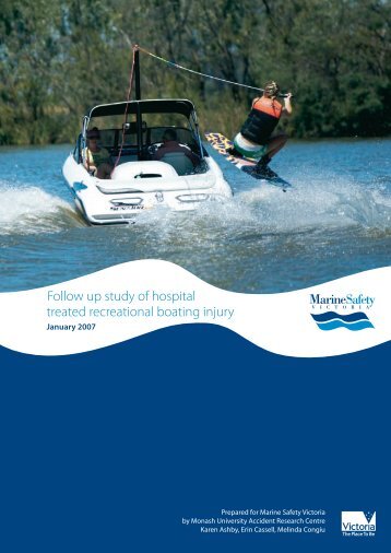 Follow up Study of Hospital Treated Recreational Boating Injury