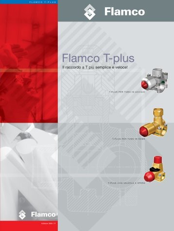 Flamco T-plus per tubi in acciaio