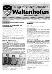 BÃ¼rgerbrief vom 15.11.2013 - Waltenhofen