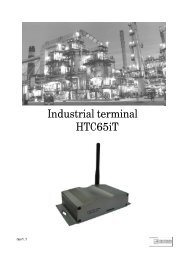 Industrial terminal HTC65iT