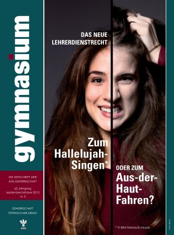 Ausgabe 5 - AHS-Gewerkschaft