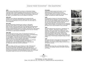 PDF 201 KB - Grand Hotel Kronenhof