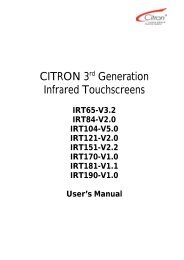 Table of contents - Citron Gmbh