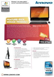 IdeaCentre B310 - News - Lenovo