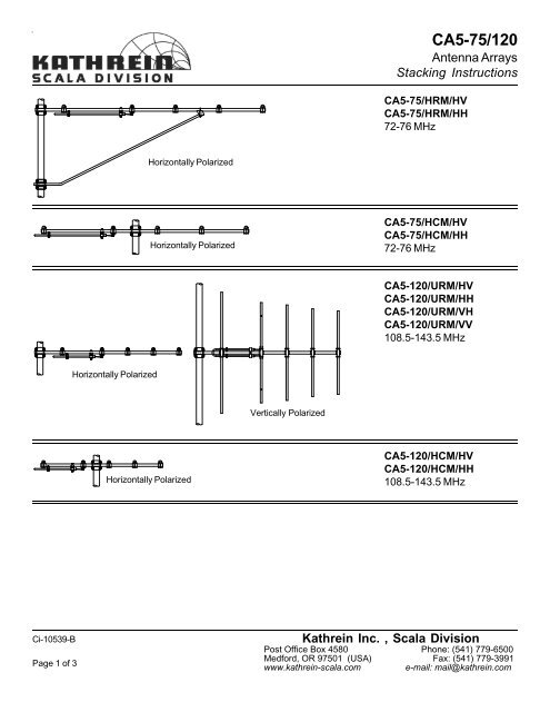 kathrein scala division kathrein scala division