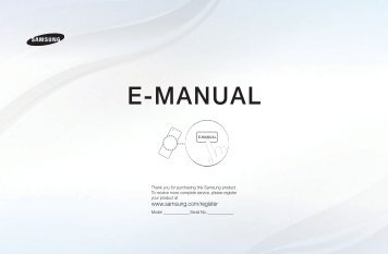 Samsung UA32D4003 Product Manual - Comparison.com.au