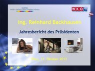 Vortrag Ing. Reinhard Backhausen - Die Textilindustrie