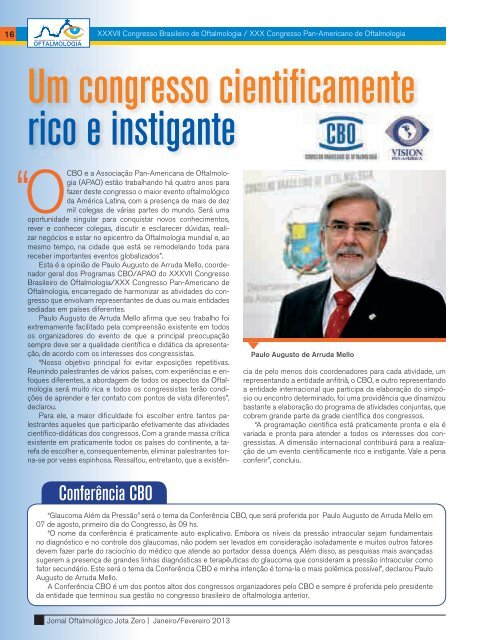 EdiÃ§Ã£o Completa - Conselho Brasileiro de Oftalmologia