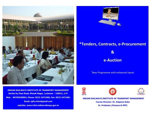 *Tenders, Contracts, e-Procurement & e-Auction - Indian Railways ...
