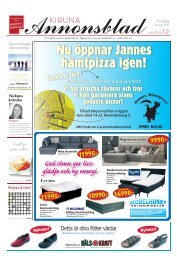 Kiruna Annonsblad vecka 12, torsdag 24 mars 2011 sidan 1