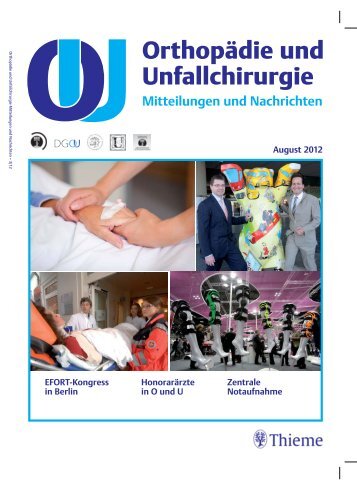 OrthopÃƒÂ¤die und Unfallchirurgie - Deutsche Gesellschaft fÃƒÂ¼r ...