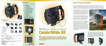 High End Digital Photography - Cambo