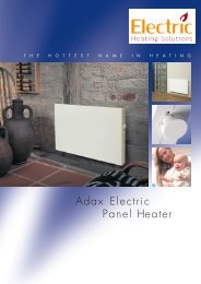 ADAX Norel - Electric Heating Solutions