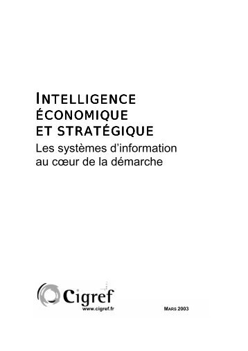 Intelligence Economique et Stratégique - 2003 - Luc Quoniam