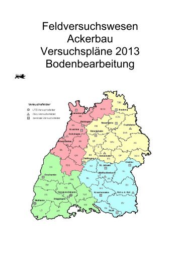 Bodenbearbeitung 2013 - LTZ Augustenberg