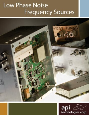 Frequency Sources Brochure - Spectrum Microwave by API ...