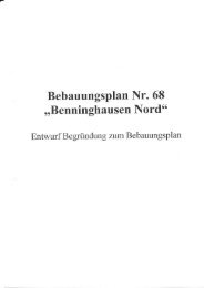 Bebauungsplan Nr. 68 - CDU Burscheid, Rheinland