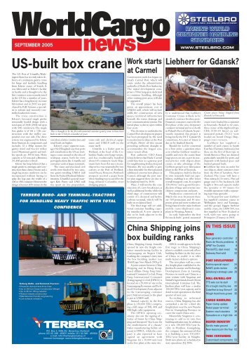 US-built box crane - WorldCargo News Online