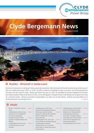 Clyde Bergemann News - Clyde Bergemann Ltd