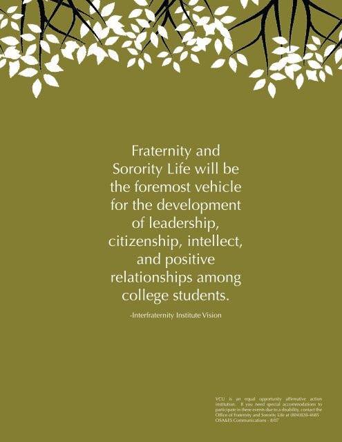 Fraternity & Sorority Life - University Student Commons and ...