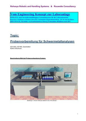 Probenvorbereitung für Schwermetallanalysen_Rouwette Consultancy