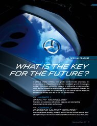 WHAT IS THE KEY FOR THE FUTURE? - Mazda