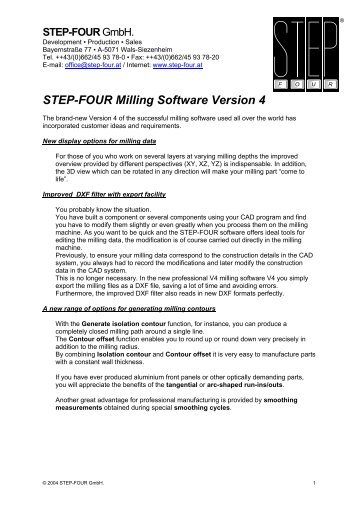 STEP-FOUR Milling Software V4.pdf