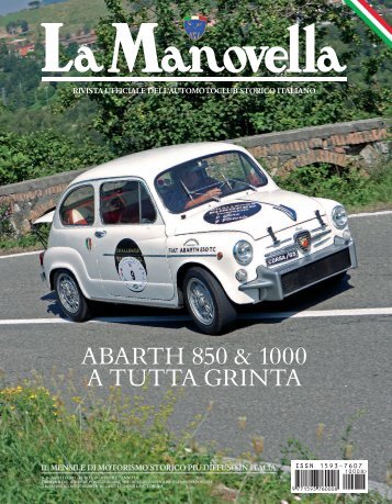abarth 850 & 1000 a tutta grinta - Automotoclub Storico Italiano