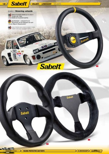 SABELT Steering wheels - Jec Import SA