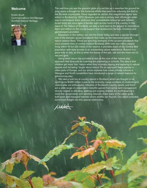 The Nature of Scotland â Autumn 2011 â Issue 13