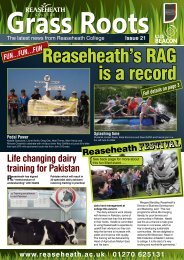 GrassRoots Edition 21 - Reaseheath College