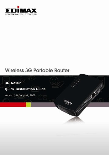 Quick Installation Guide - Edimax