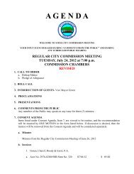 July 24, 2012 Agenda with Backup.pdf - Wilton Manors