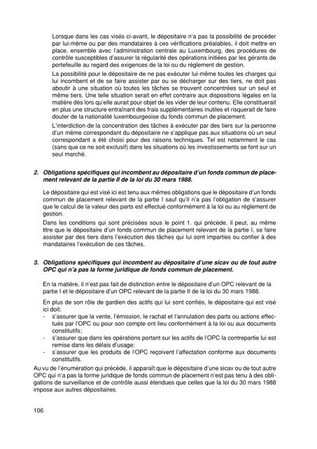 Organismes de placement collectif - Alfi