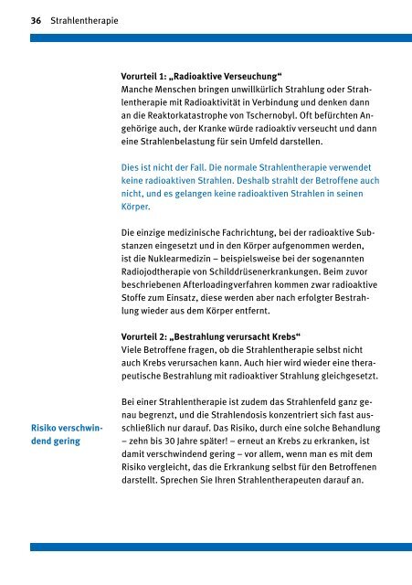 Als PDF herunterladen - Deutsche Krebshilfe eV