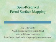 Spin-Resolved Fermi Surface Mapping