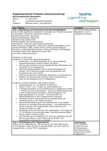 Protokoll FrÃ¼hjahrsausschuss am 21.04.2012 - Bezirksjugendring ...