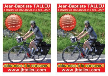 Jean-Baptiste TALLEU www.jbtalleu.com Jean-Baptiste TALLEU ...