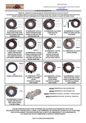 catalogue 41 a 45.pdf - Casse MOTO SOLUTION