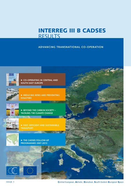INTERREG III B CADSES REsults