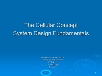 cellular concept