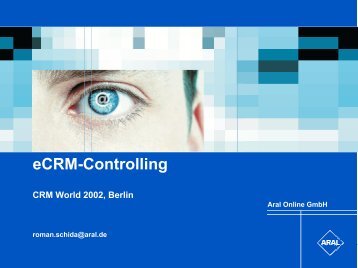 eCRM-Controlling - Virtual University